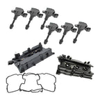 Infiniti I35 2002-2004 Engine Ignition Coil UF-349 Valve Cover Gaskets Complete Kit 132648J102