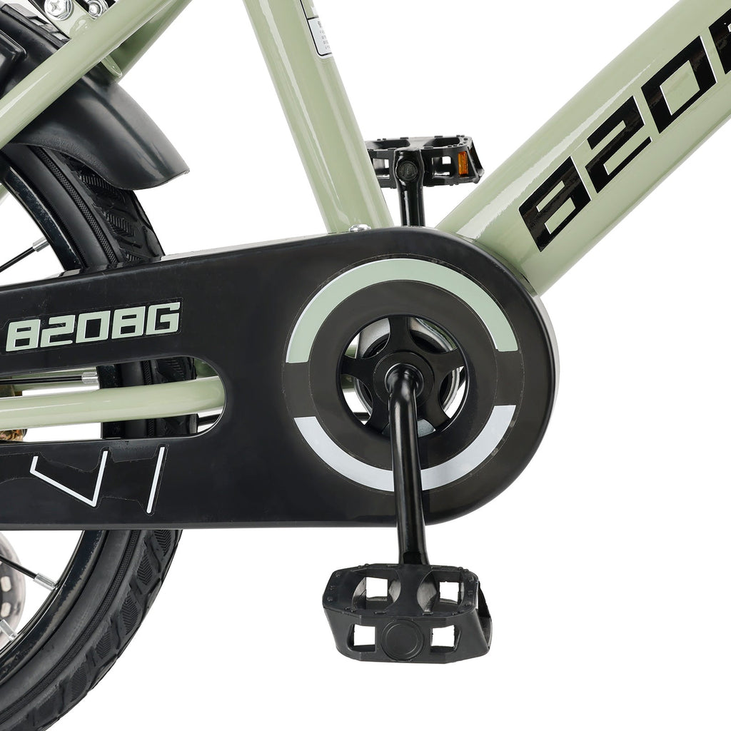 18 Inch Children's BMX Bicycle with Stabilizer Wheels Designed for Ages 7-9