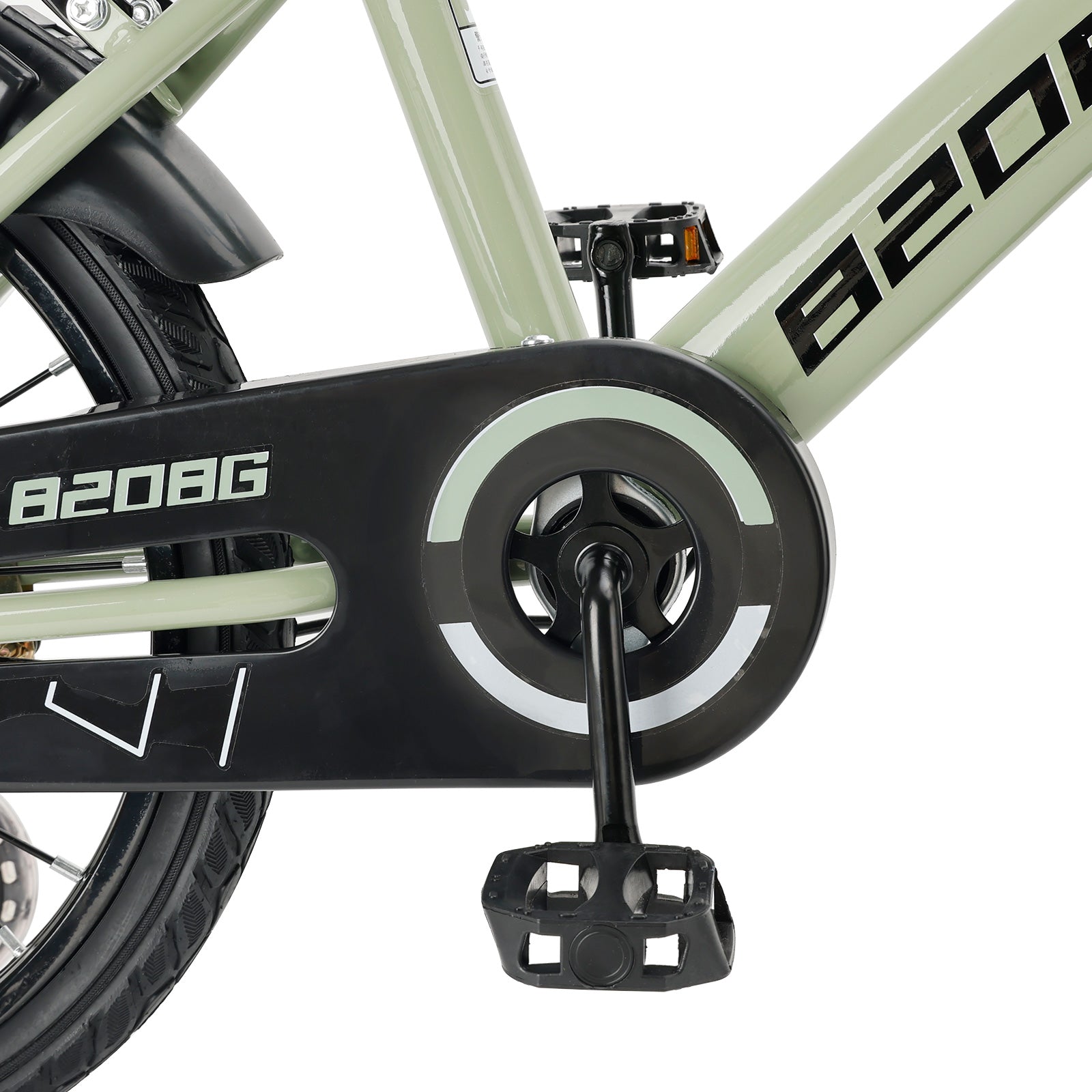18 Inch Children's BMX Bicycle with Stabilizer Wheels Designed for Ages 7-9