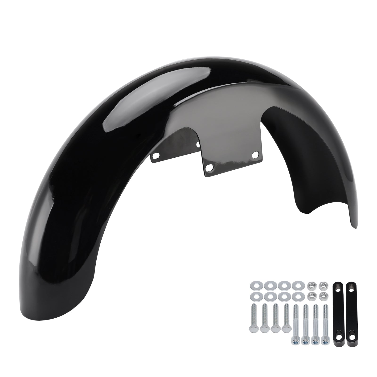 19" Front Fender Wrap Iron Fit 2023 2024 2025 Road Glide Street Glide CVO Touring