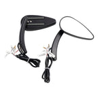 1990-2021 Sportster 883 1200 Custom Dynamics Black LED Mirror Turn Signals
