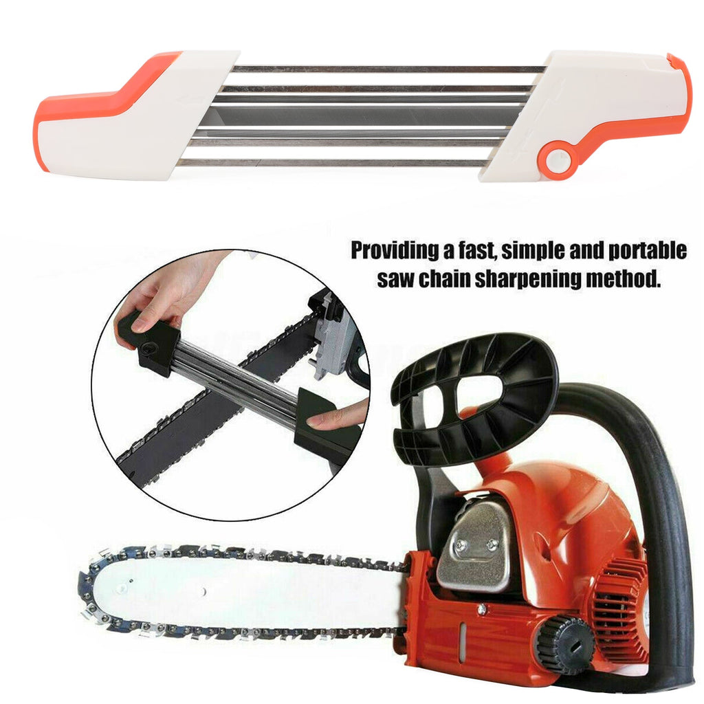 4.0-5.5mm Chainsaw Sharpener File Dual Purpose Quick Sharp Tool for STIHL