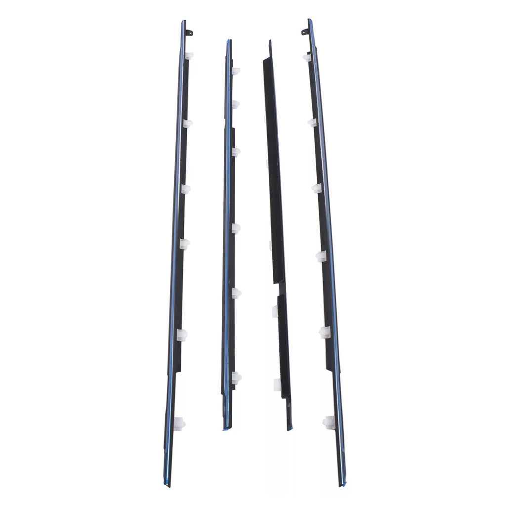 Door Belt Molding Trim Set 4PCS for 1996-1998 Lexus LX450 75710-60021 75730-60020