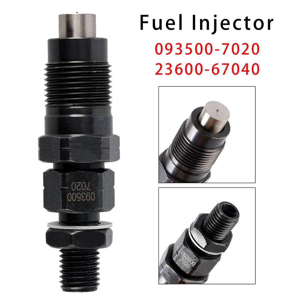 1Pcs 1KZ-TE 3.0L Fuel Injector 093500-7020 Compatible with Hilux Surf Prado