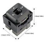 183515 Rear Side Mirror Switch Adjust Knob for Isuzu D-Max Dmax 2007 2008