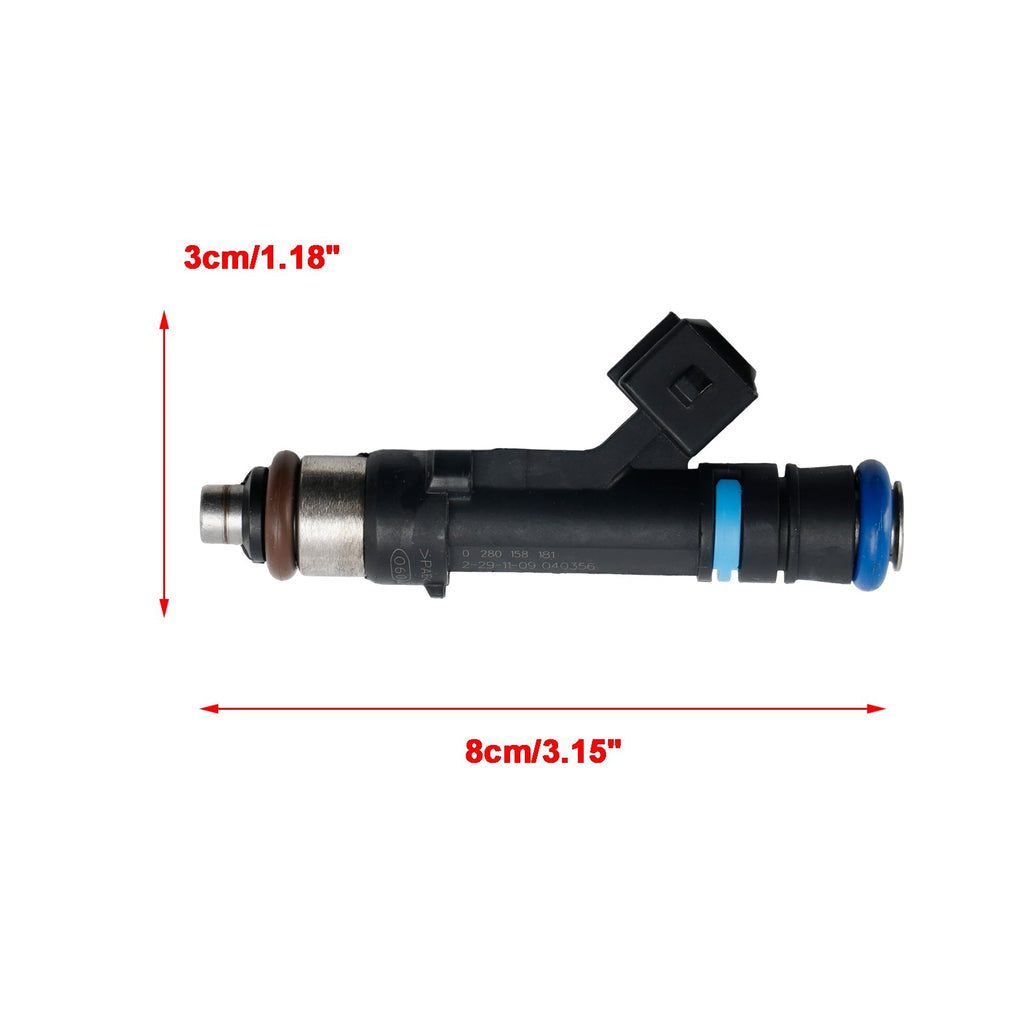 1 x Vauxhall 1.0 1.2 1.4 Petrol Engine Fuel Injector 24420543 0280158181