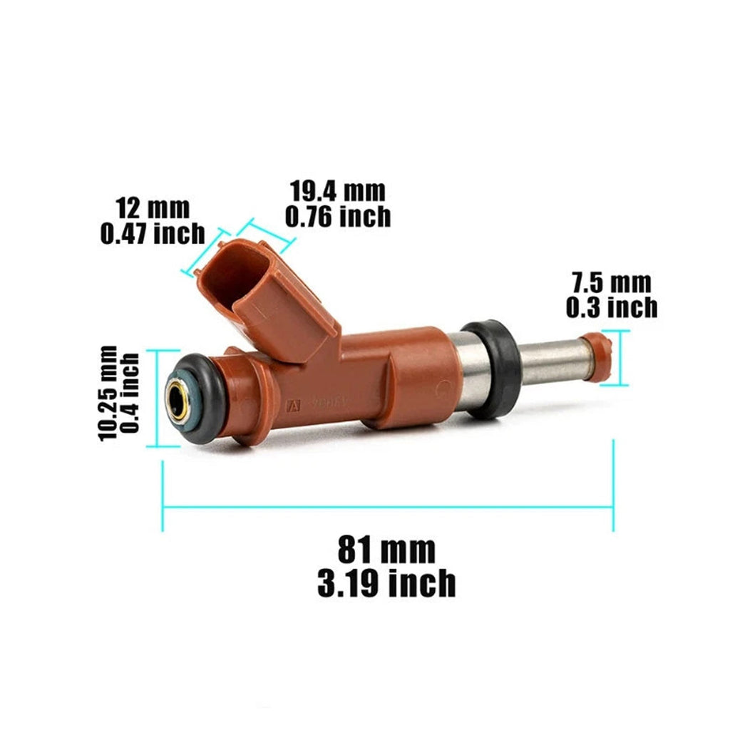 Replacement Fuel Injector 3.5L V6 for Toyota Camry Sienna Lexus RX350 2007-2015 23250-31050
