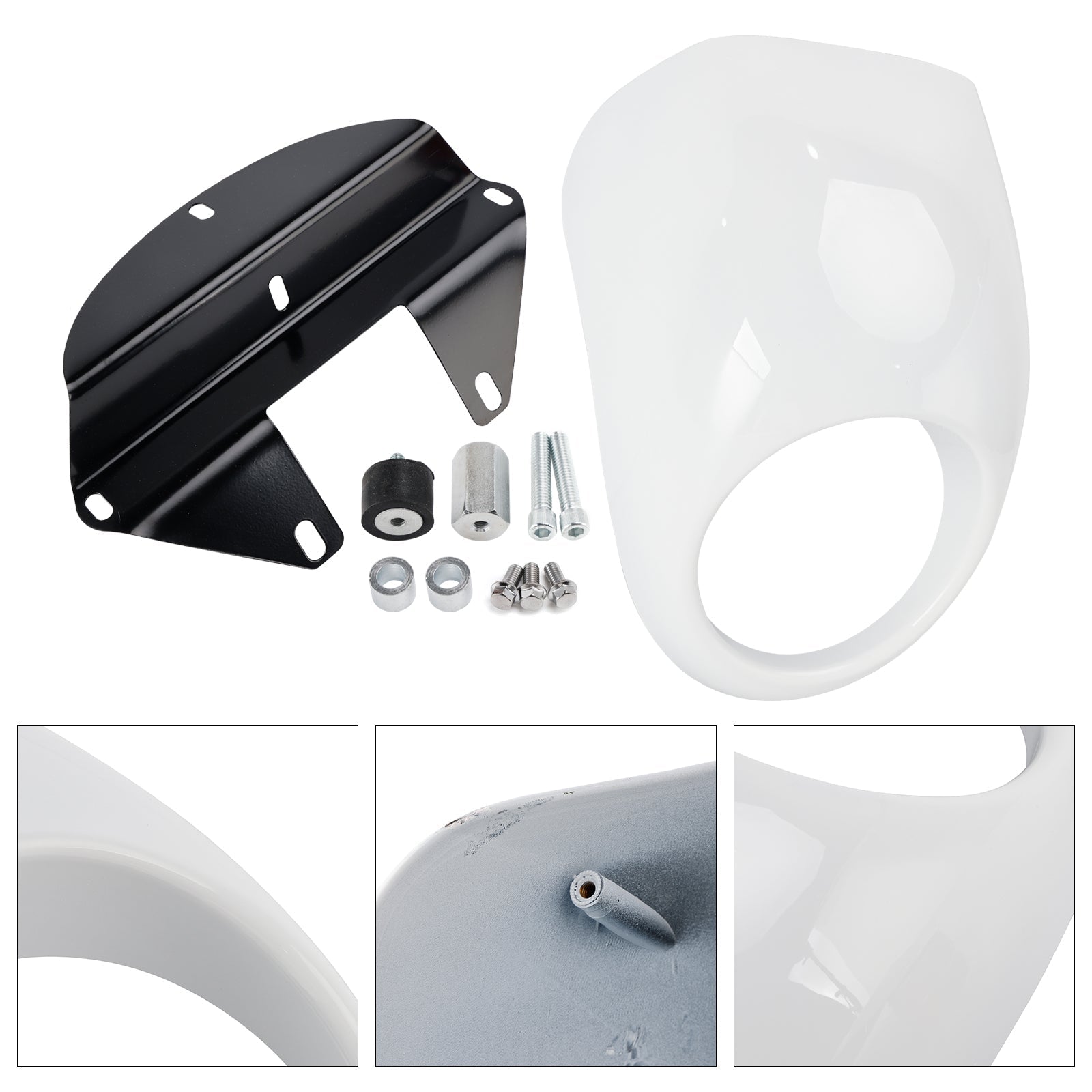 1973-up FX Dyna Sportster 883 1200 XL Headlight Light Fairing Cover