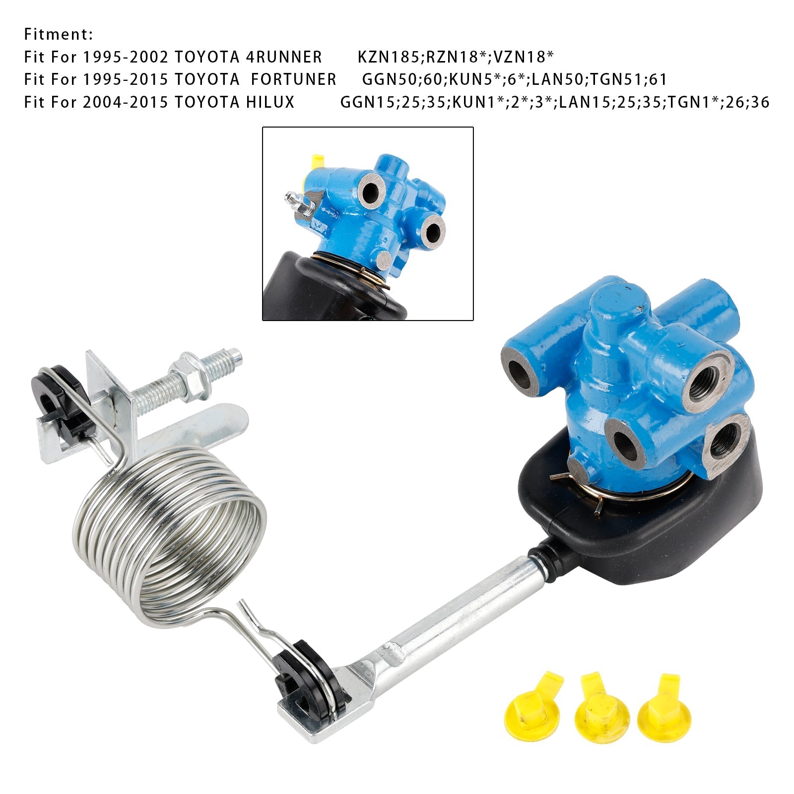 1995-2015 Toyota Fortuner Brake Proportioning Valve with Spring Assembly 47900-35490