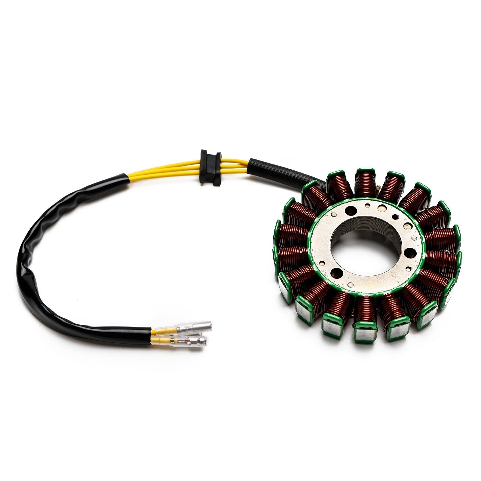 Kawasaki ZR400 Zephyr 400X Magneto Stator Assembly with Voltage Rectifier and Gasket 1996-2008