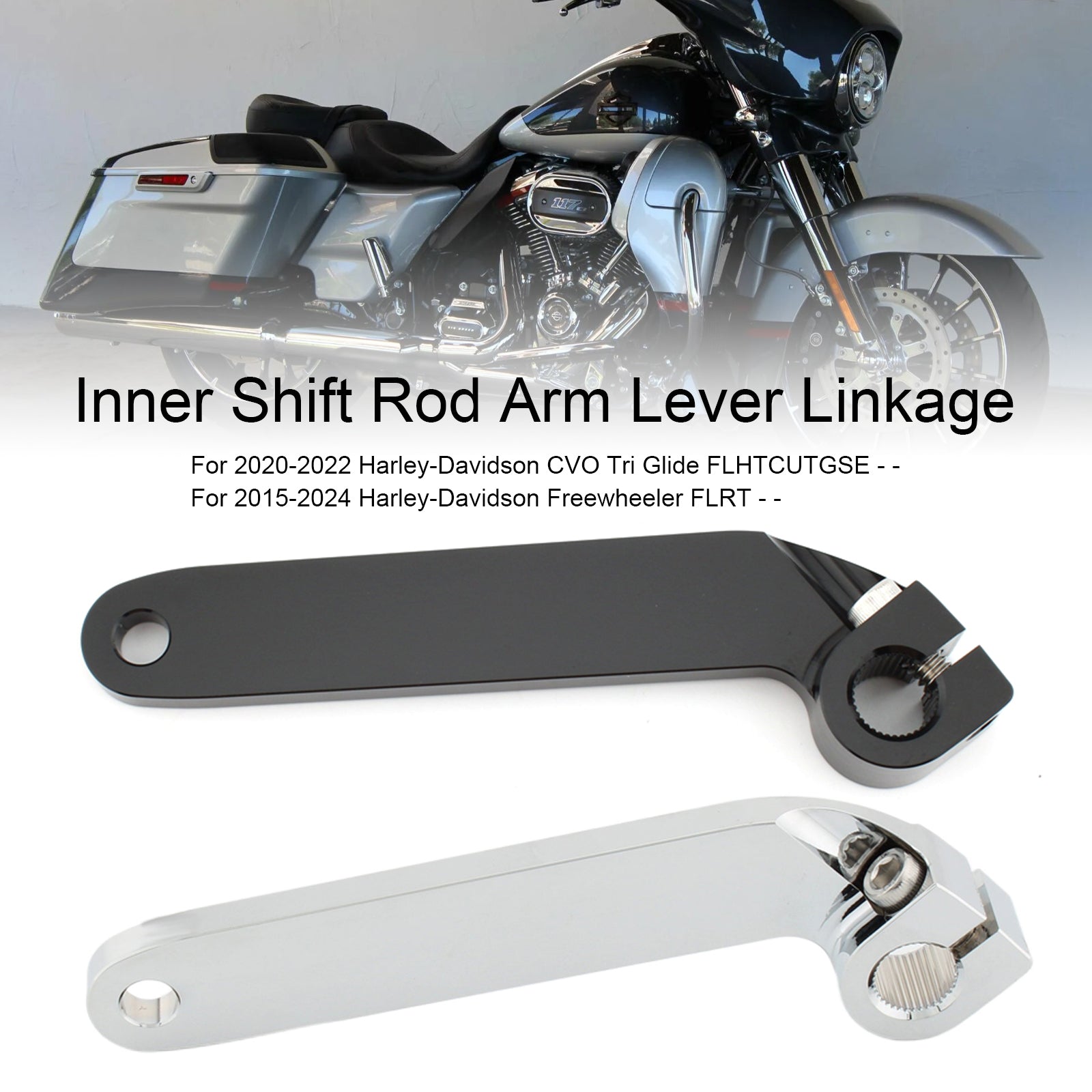 1602-0868 Shift Lever Linkage Inner Arm Rod for Road King FLH FLT FLRT Models 84-19