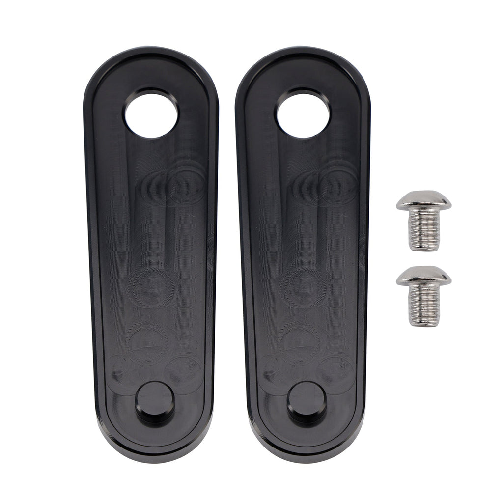 Rear Floorboard Frame Plates for 1993-2023 Harley Electra Glide and Road Glide Motorcycles