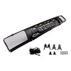 1992-1995 Toyota 4Runner With Led Matte Black Front Bumper Grill Grille