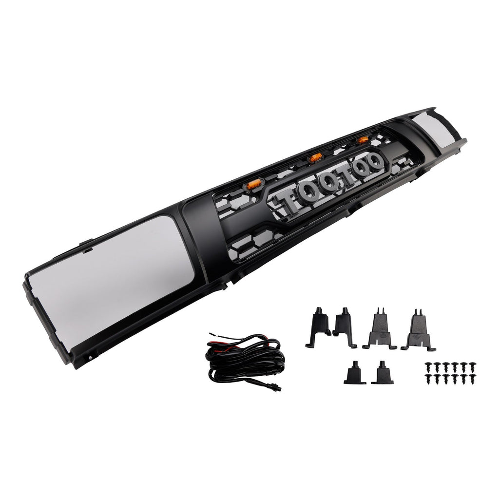 Led Front Grille Bumper for 1992 1993 1994 1995 Toyota 4Runner Matte Black