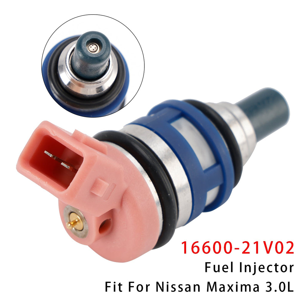Nissan Maxima J30 Laurel 1988-1994 3.0L 24V Fuel Injector 16600-21V02 Single Unit