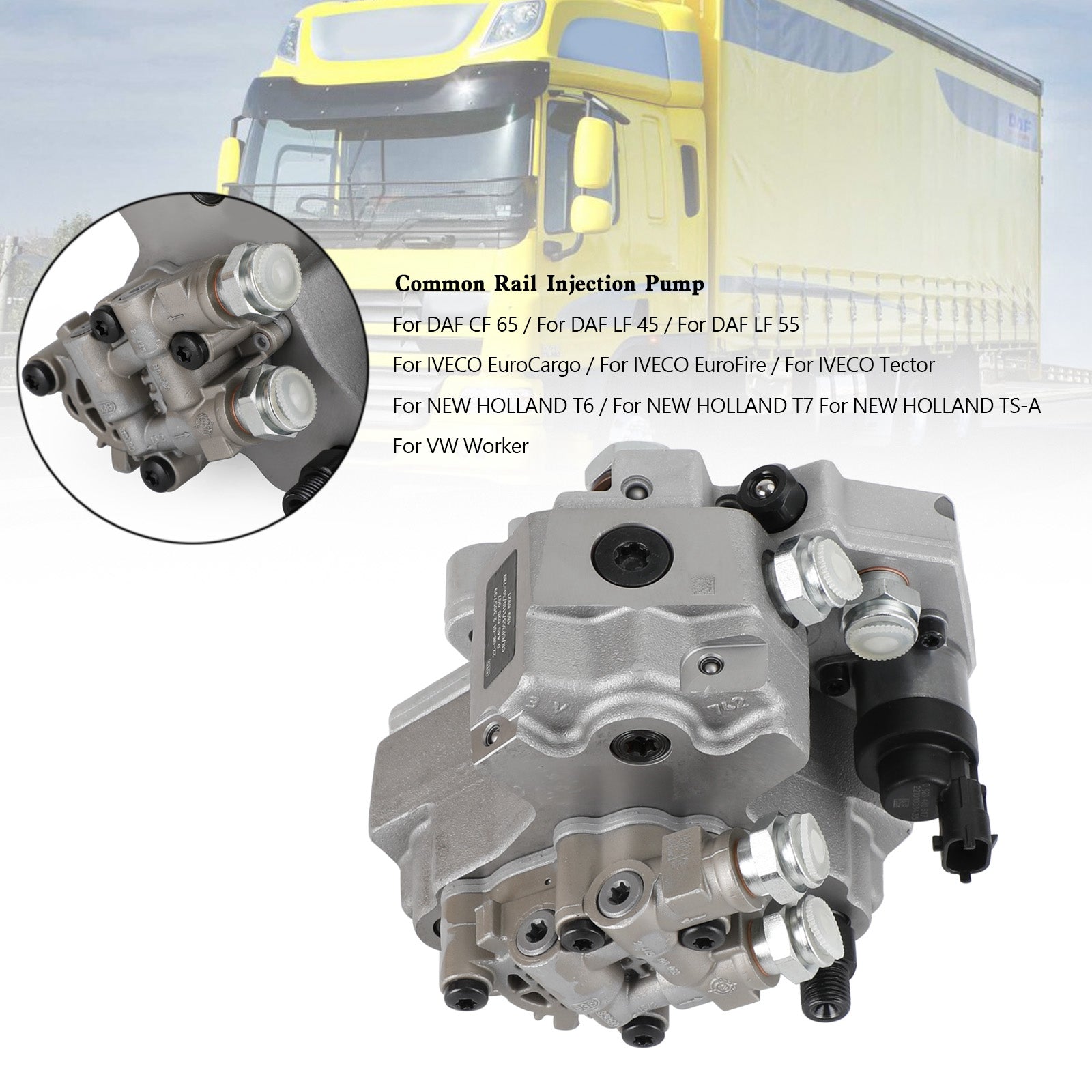 0445020007 0445020175 Fuel Injection Pump Assembly for Iveco Eurocargo High Pressure System