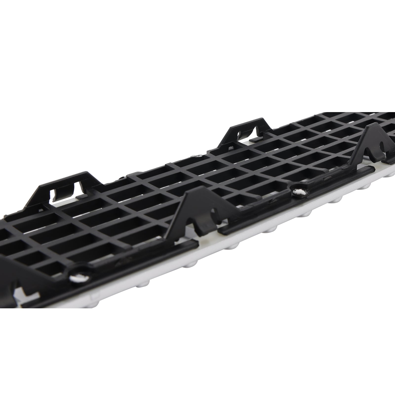Front Upper Hood Vent Grill Silver for 2002-2005 BMW E46 51137075324