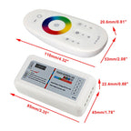 2.4GHz Wireless RF Remote Control for 12V-24V DC RGBW LED Light Strips