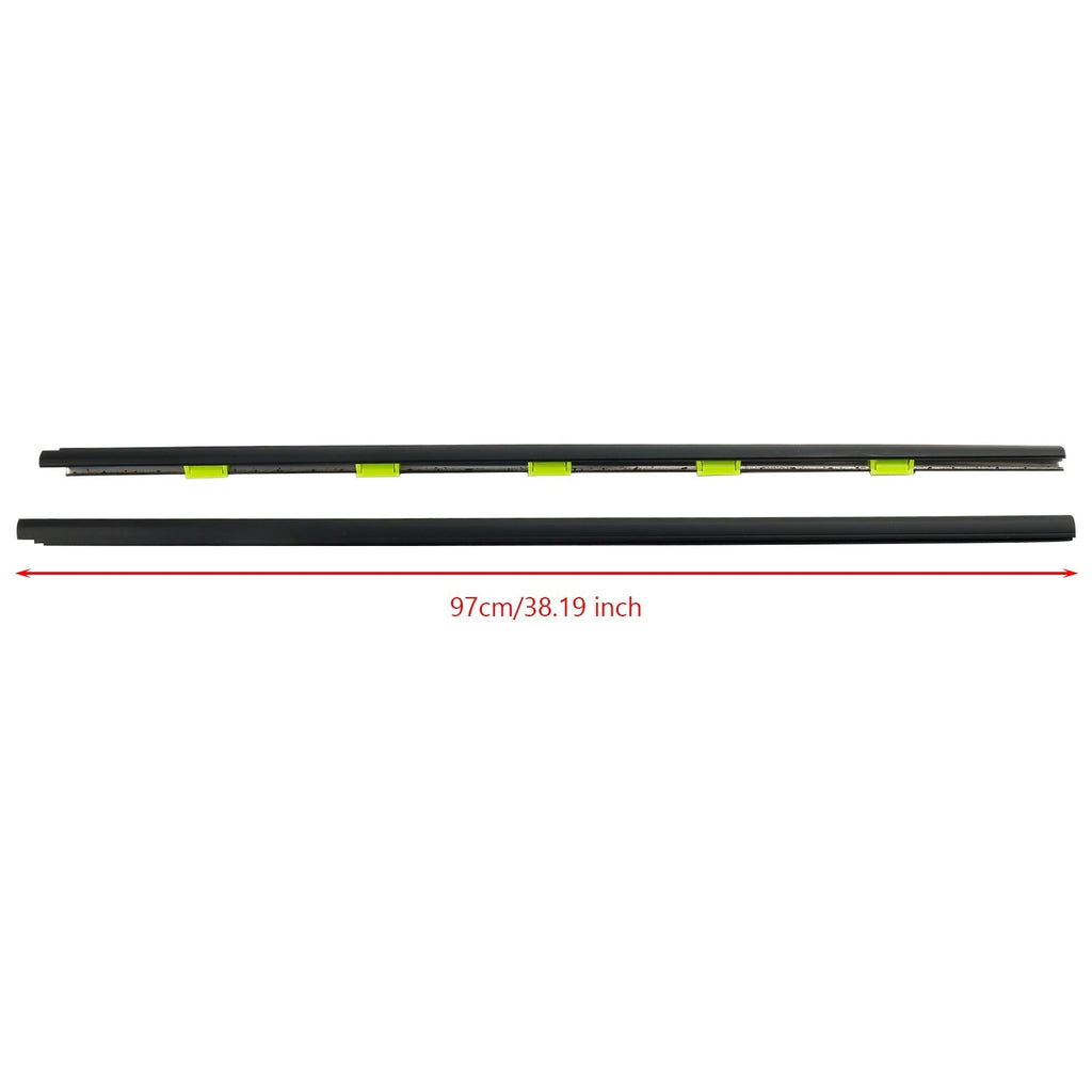 Left Right Door Window Weather Molding for Honda Civic EK 2-Door 1996-2000 72410-S03-003