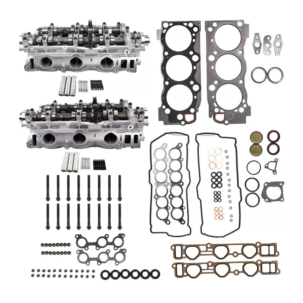 2000-2004 Toyota Tundra 3.4L Complete Cylinder Head Set Including Gaskets and Hardware 11101-69136