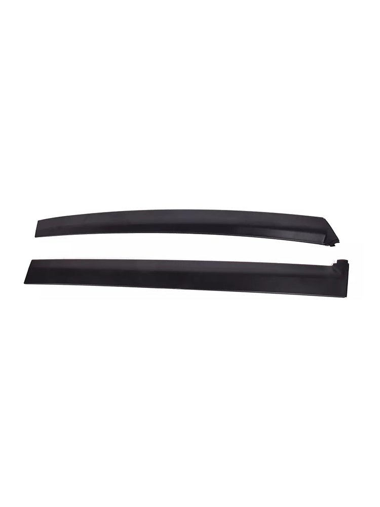 1992-1995 Honda Civic Coupe Hatchback Left Right Door Pillar Sash Trim Garnish Set SLJ-1173A-BK