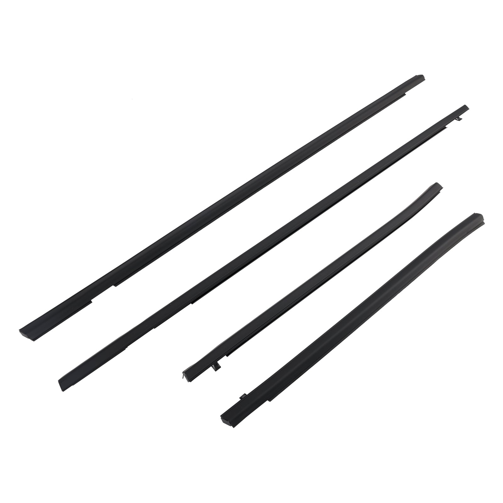 First Generation Honda FIT JAZZ 2001-2008 4-Piece Door Weatherstrip Rubber Belt Seal Kit