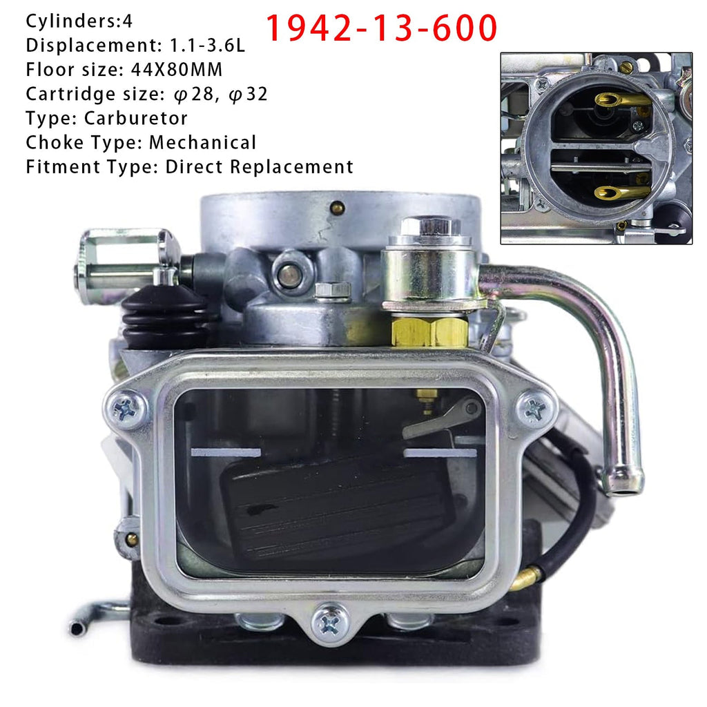 1942-13-600 Carburetor for Ford Courier 1980 and Later Models HGF136600