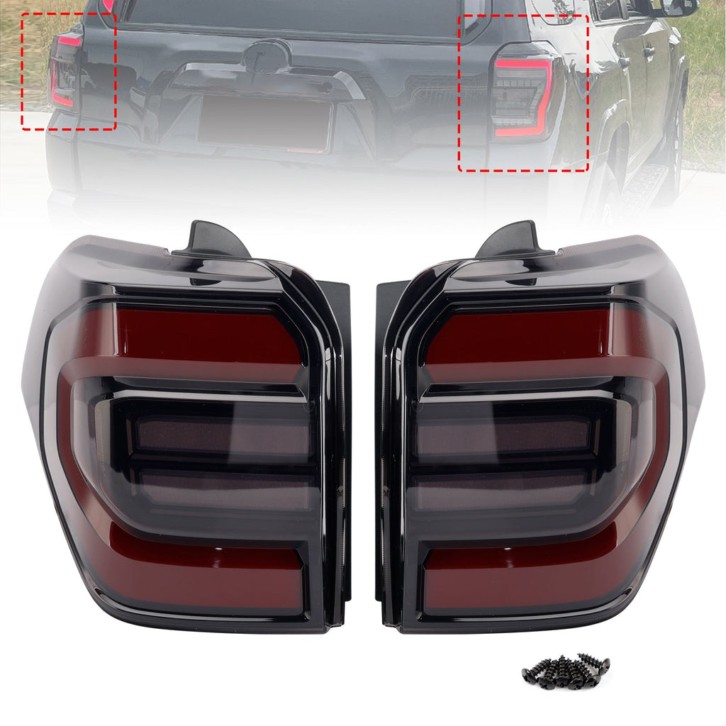 2010-2024 Animation Sequential LED Rear Tail Lights 12W 35V 2 Piece Kit