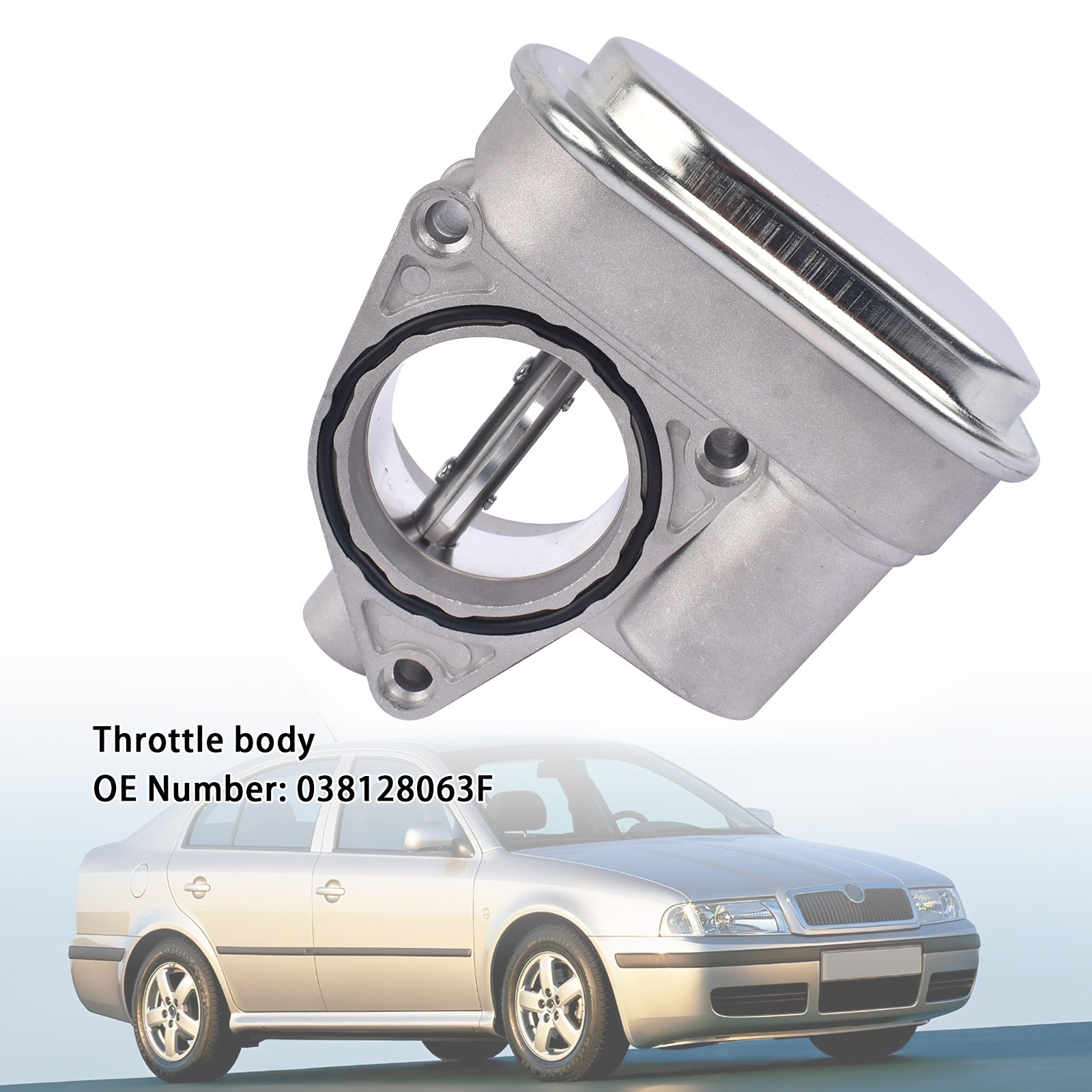 038128063F Throttle Body Assembly Skoda Fabia Combi 6Y5 2000 2001 2002 2003 2004 2005 2006 2007