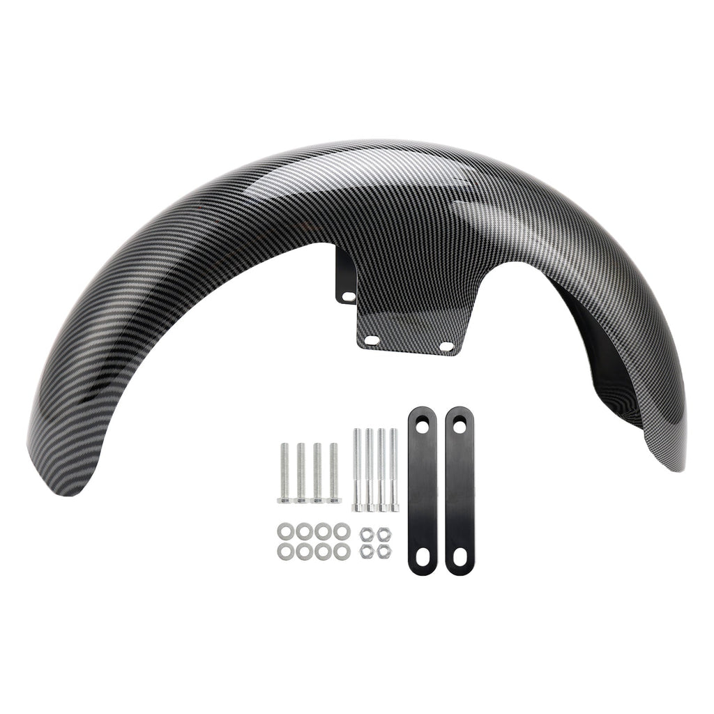 19 Inch Front Fender Wrap ABS Plastic For Harley Touring Electra Street Road Glide FLHT FLHR