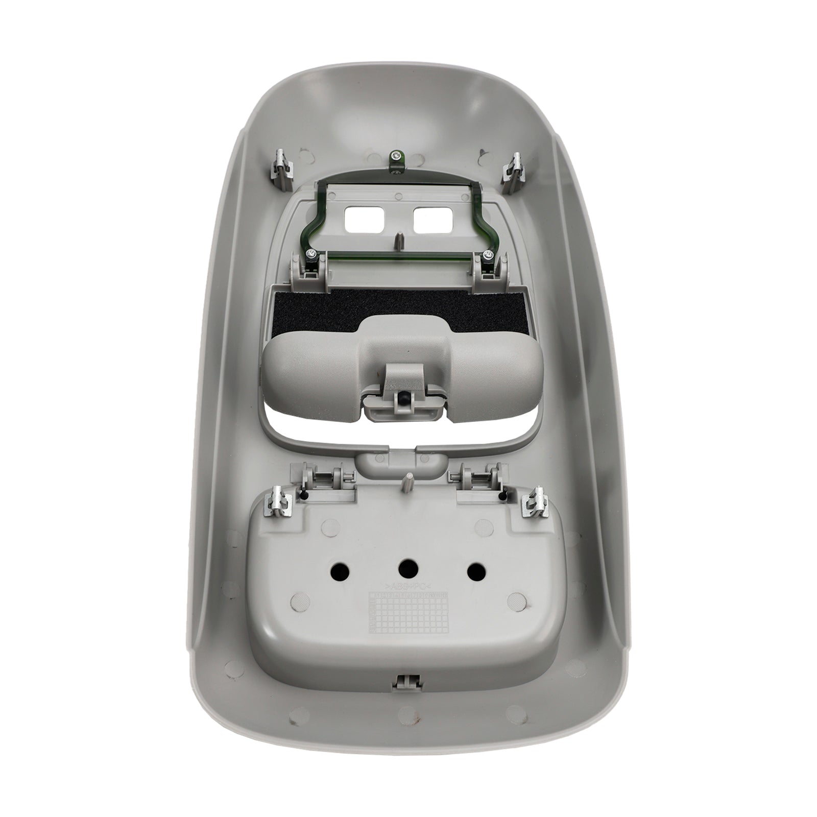 Ford Super Duty Overhead Console Assembly Gray 2002-2004 F250 F350 F450 F550 Without Sunroof