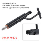 Single Fuel Injector 8942479370 Compatible with Isuzu 4JB1 4JB1T NKR NHR Engines
