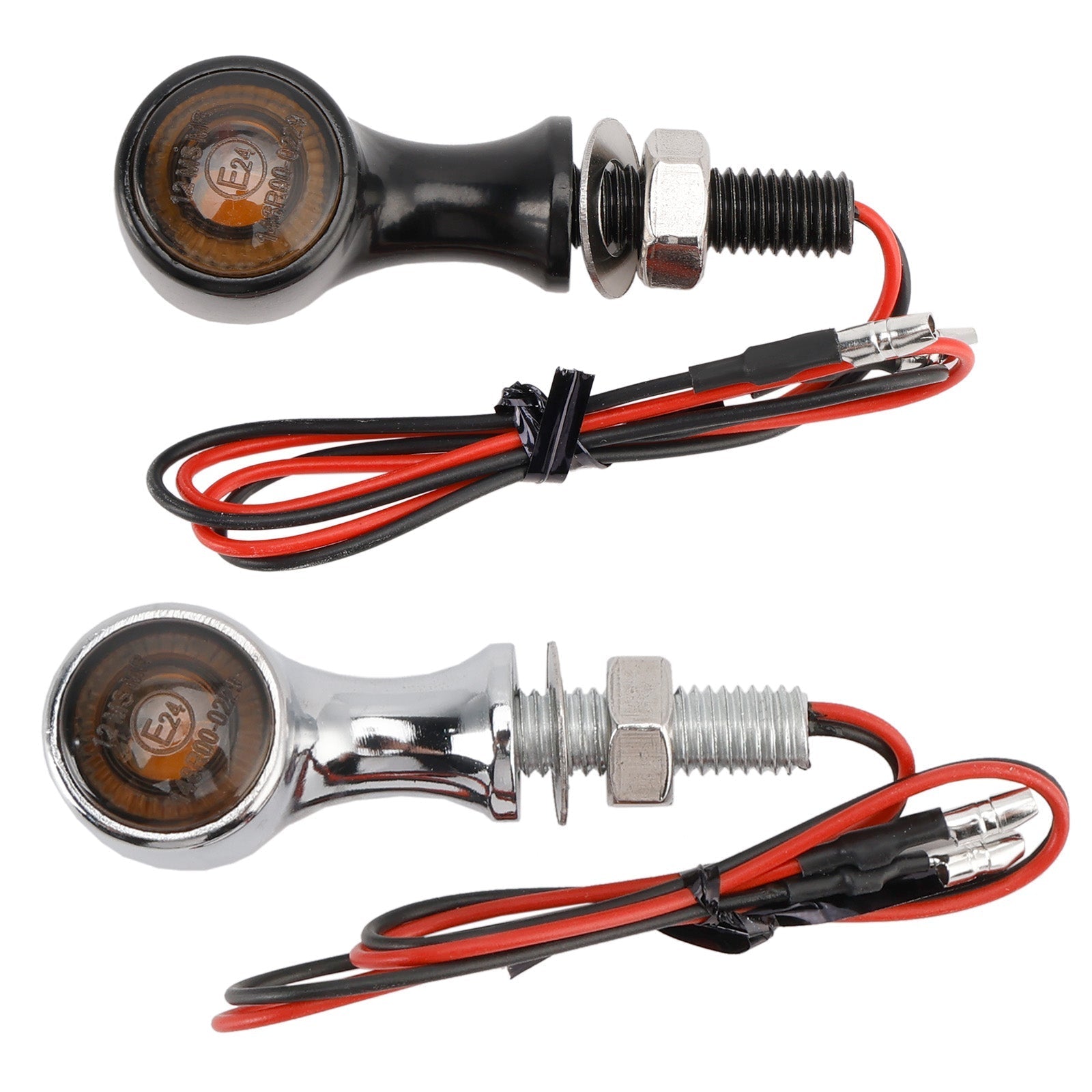 12V Universal Motorcycle LED Turn Signal Light 8mm for Suzuki