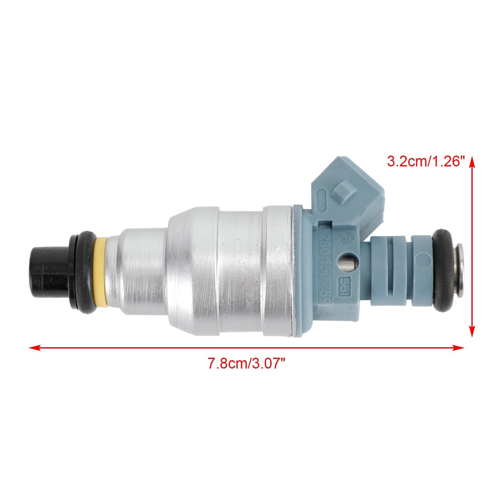 8PCS Fuel Injectors 0280150759 for 1988-1991 Ford E-250 E-350 7.5L V8 822-11120