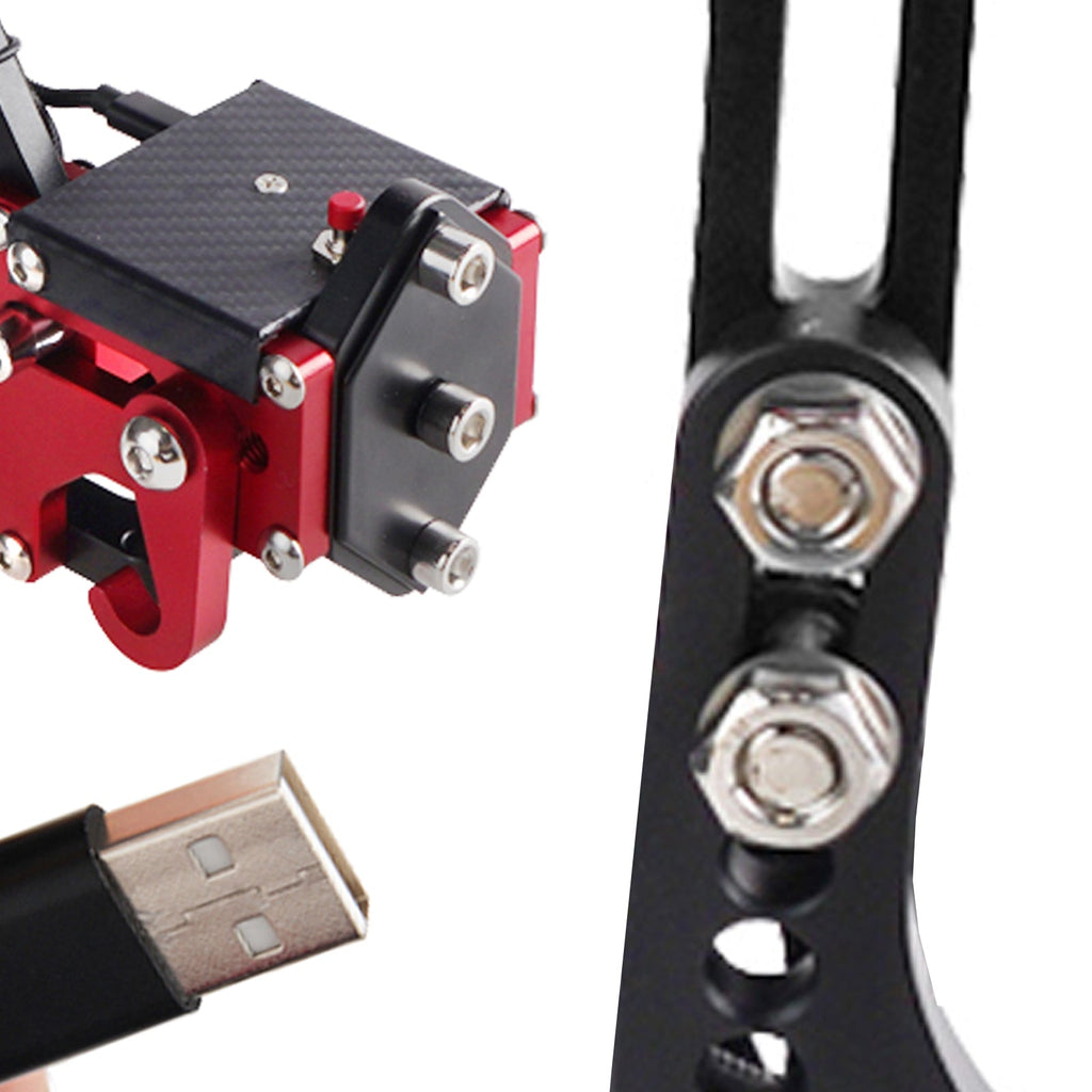 14Bit X1 USB Racing Handbrake for XBOX G920 Gaming Wheel Setup (Mounting Bracket Excluded)
