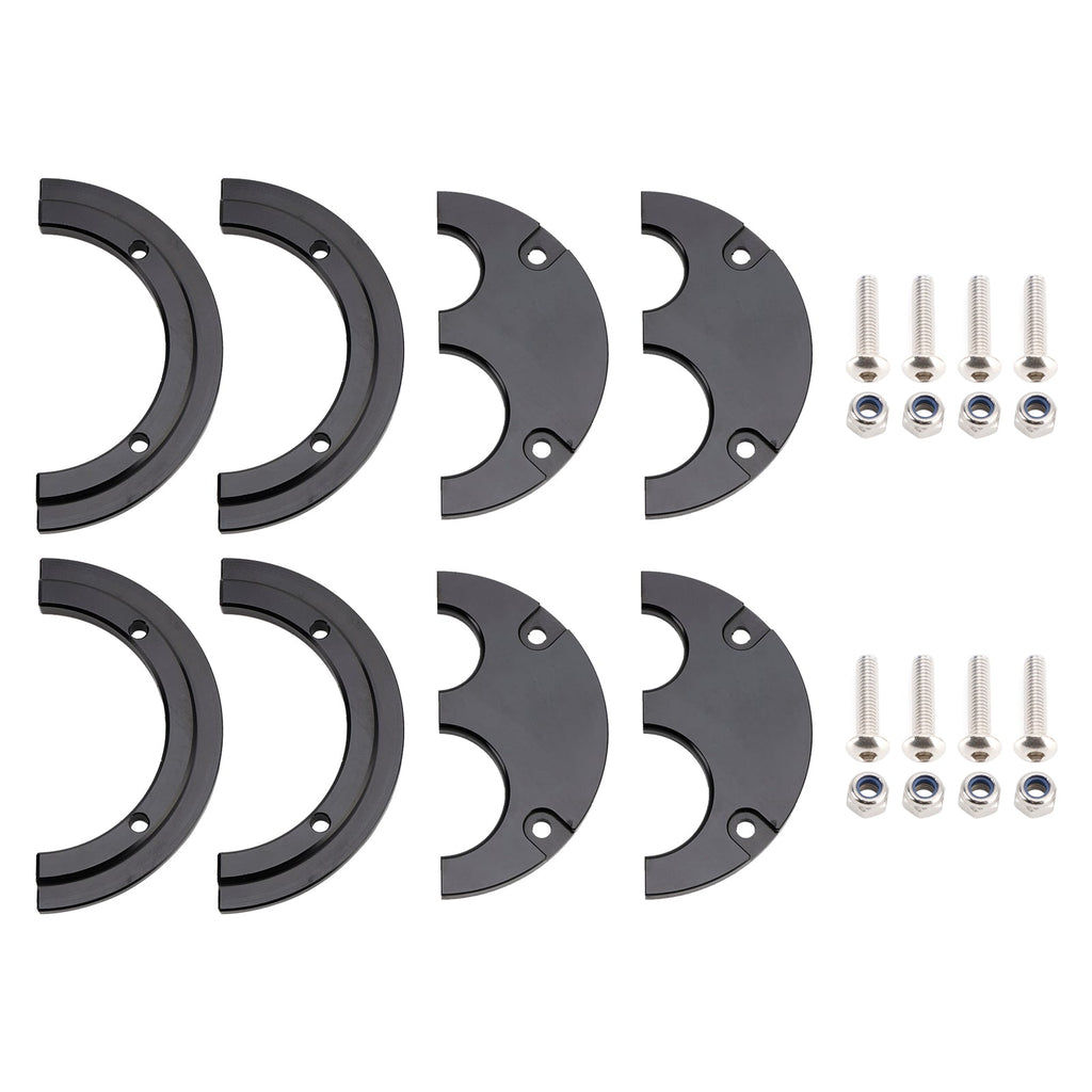 2 Pack Firewall Pass Through Eliminates Firewall Grommet For Holley Terminator