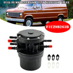 Fuel Tank Selector Valve Pump Reservoir for 1988-1996 Ford E-150 E-250 E-350 Van F1UZ9B263B