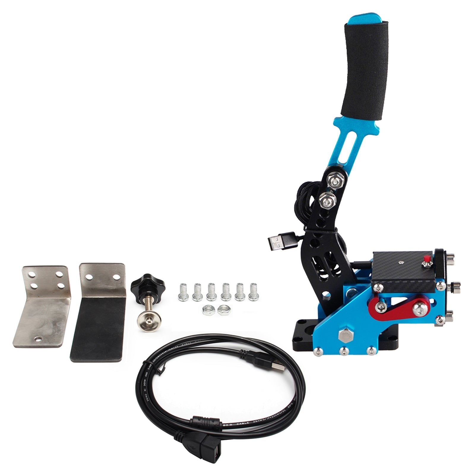 14-Bit G29 Handbrake Pedal Kit USB 3.0 Compatible PS4 PS5 Racing Simulation