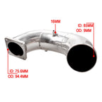 Dodge 5.9L 12V Cummins Diesel 3.5 Inch Charge Air Intake Elbow Pipe 1994-1998