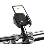 15W Fast Wireless Phone Charger Bracket with QC3.0 for Motorcycle and Scooter BlackB Generic