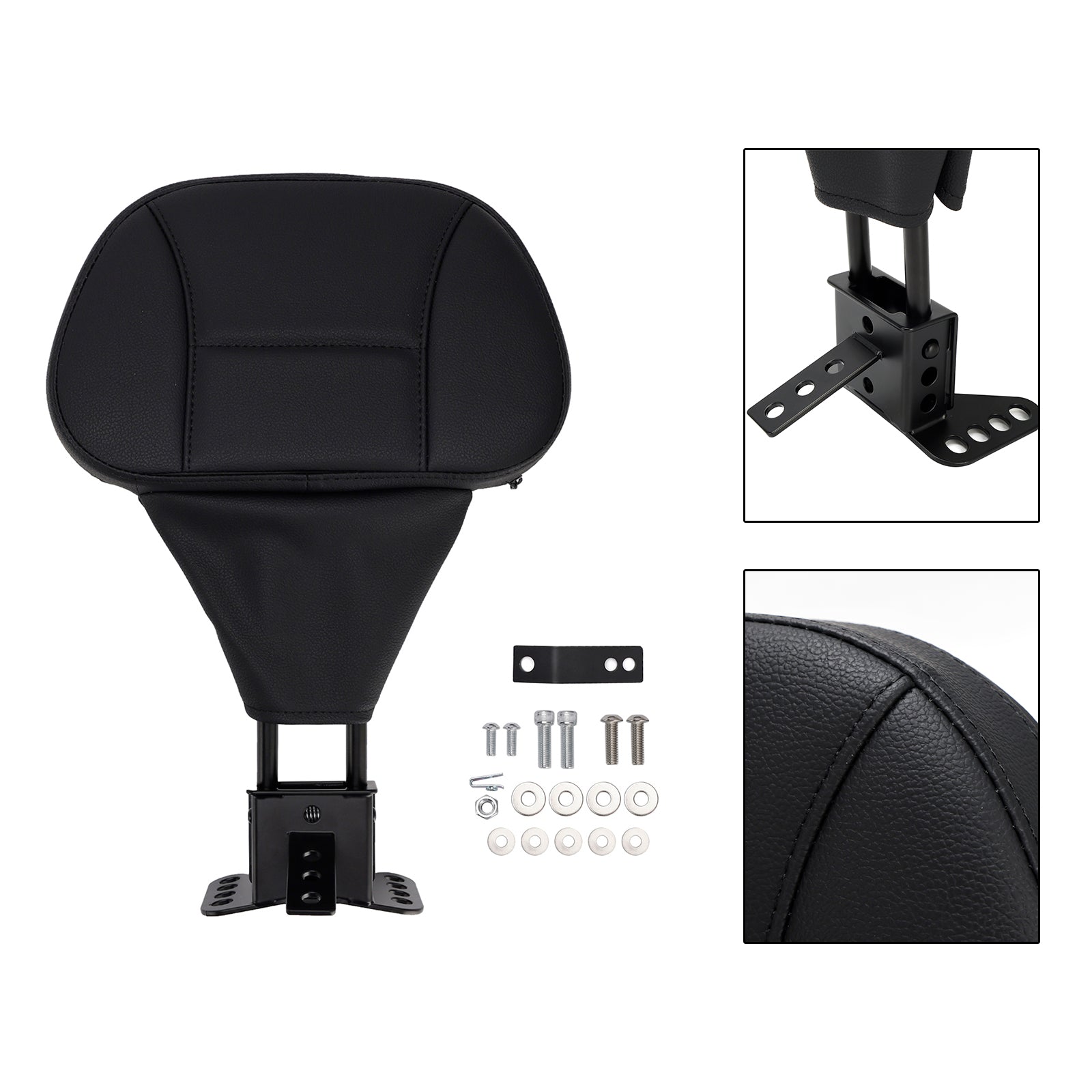 Driver Backrest Pad for 1988-2008 Electra Glide Road King Road Glide Tri Glide