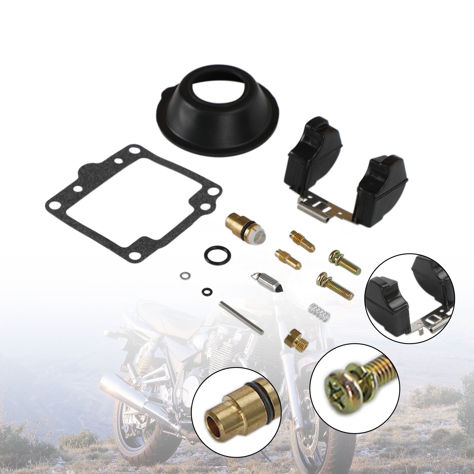Yamaha XS1100 XS1100L XS1100S 1980-1981 Carb Rebuild Kit Carburetor Repair