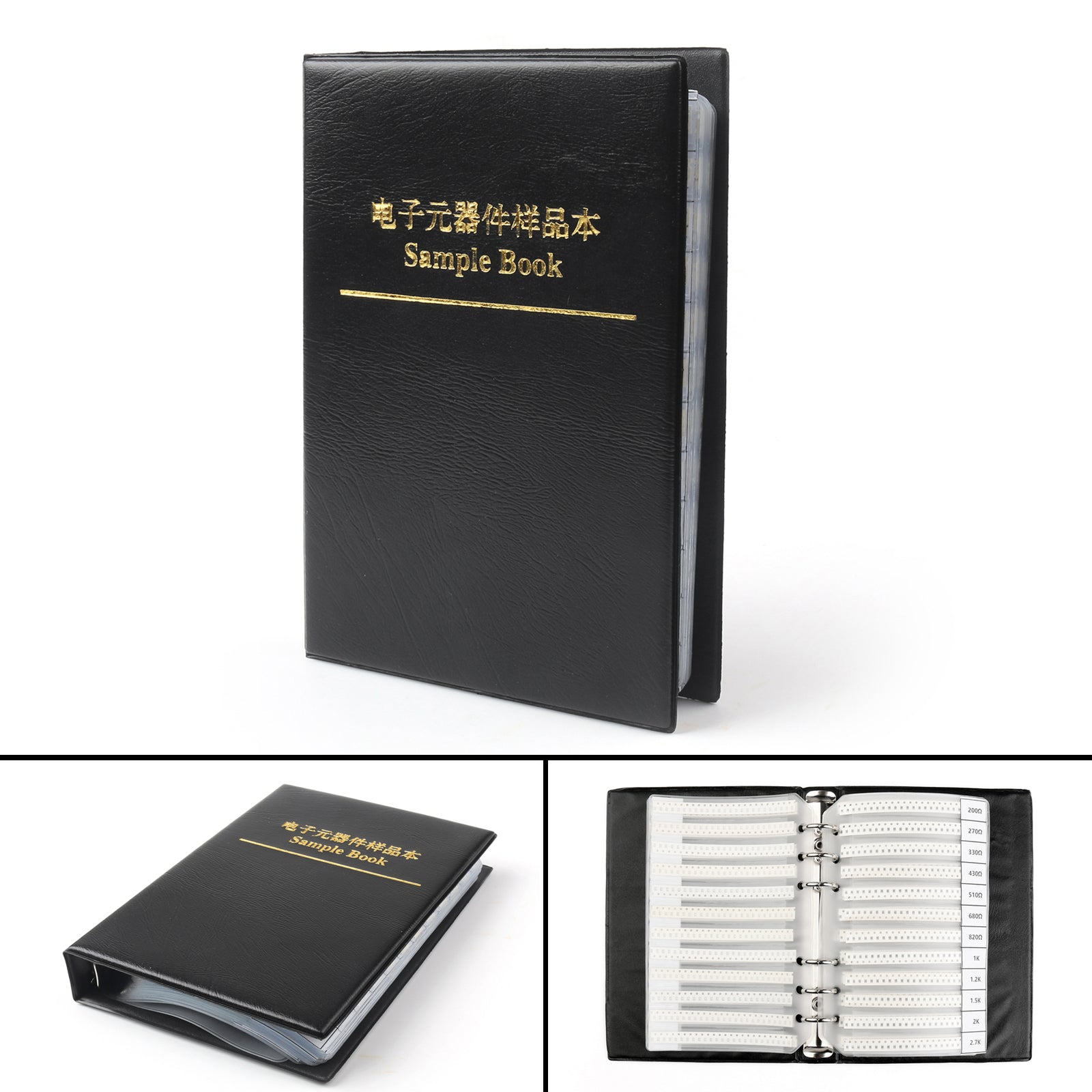 0805 SMD SMT Resistor Capacitor Component Assortment 2000PCS 1% Tolerance 80 Values Sample Collection