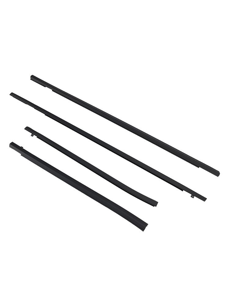 2001 2002 2003 2004 2005 2006 2007 2008 Honda FIT JAZZ 4PCS Door Rubber Weatherstrip Seal