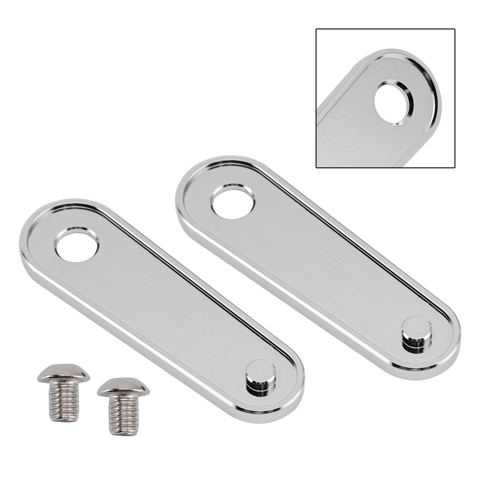 1993 to 2023 Electra Glide and Road Glide Rear Foot Peg Support Frame Plates