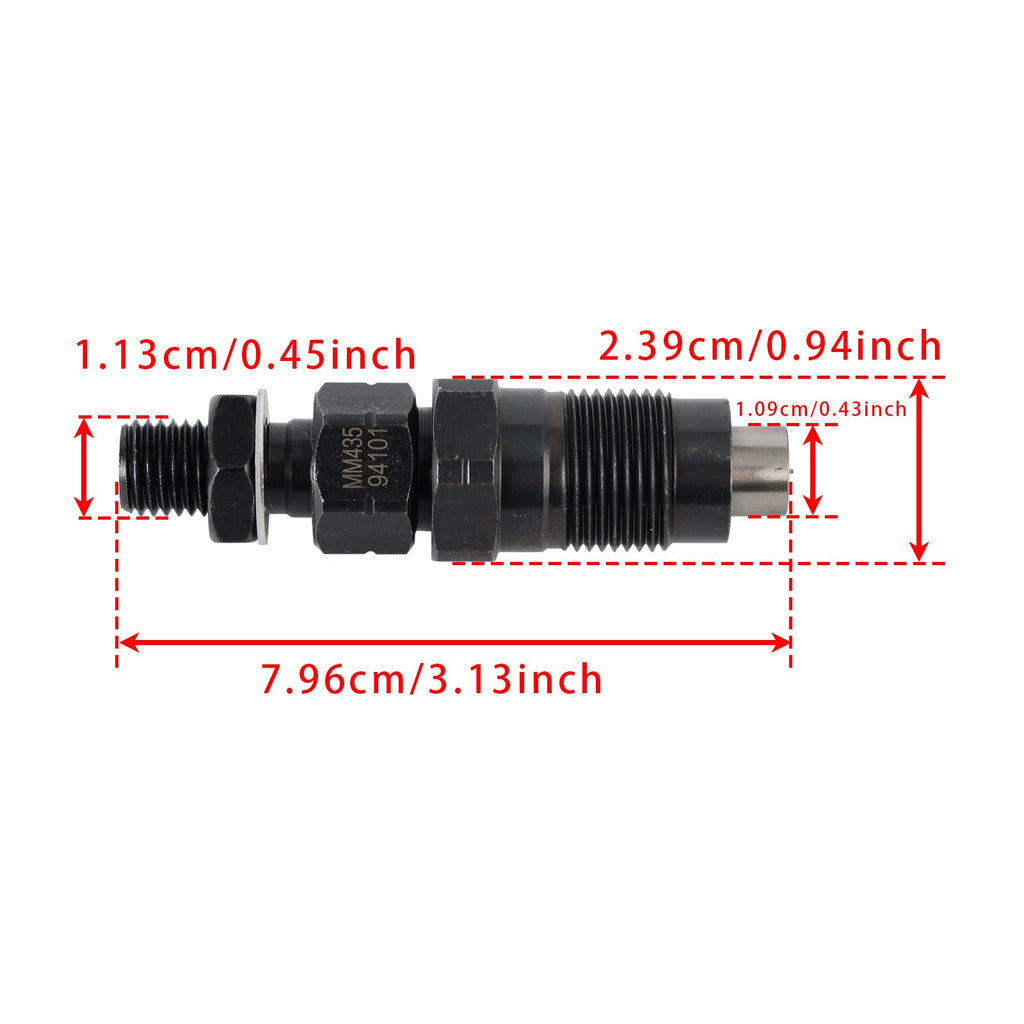 Fuel Injector Replacement For Mitsubishi S3L S4L S4L2 L2E L3E Engine MM43594101