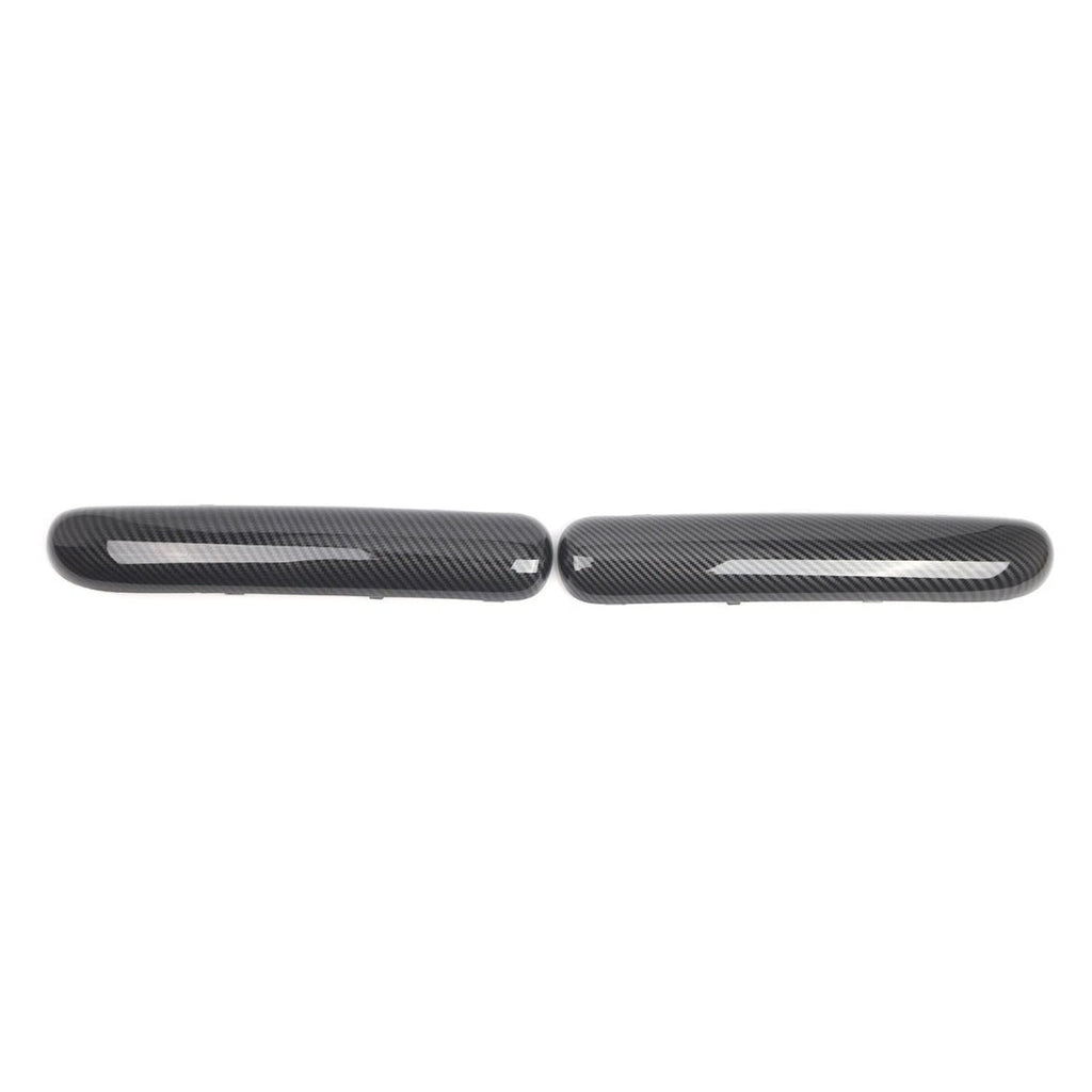2001 2002 2003 2004 Mini Cooper One Front Bumper Carbon Fibre Trim Pair R50/R52/R53