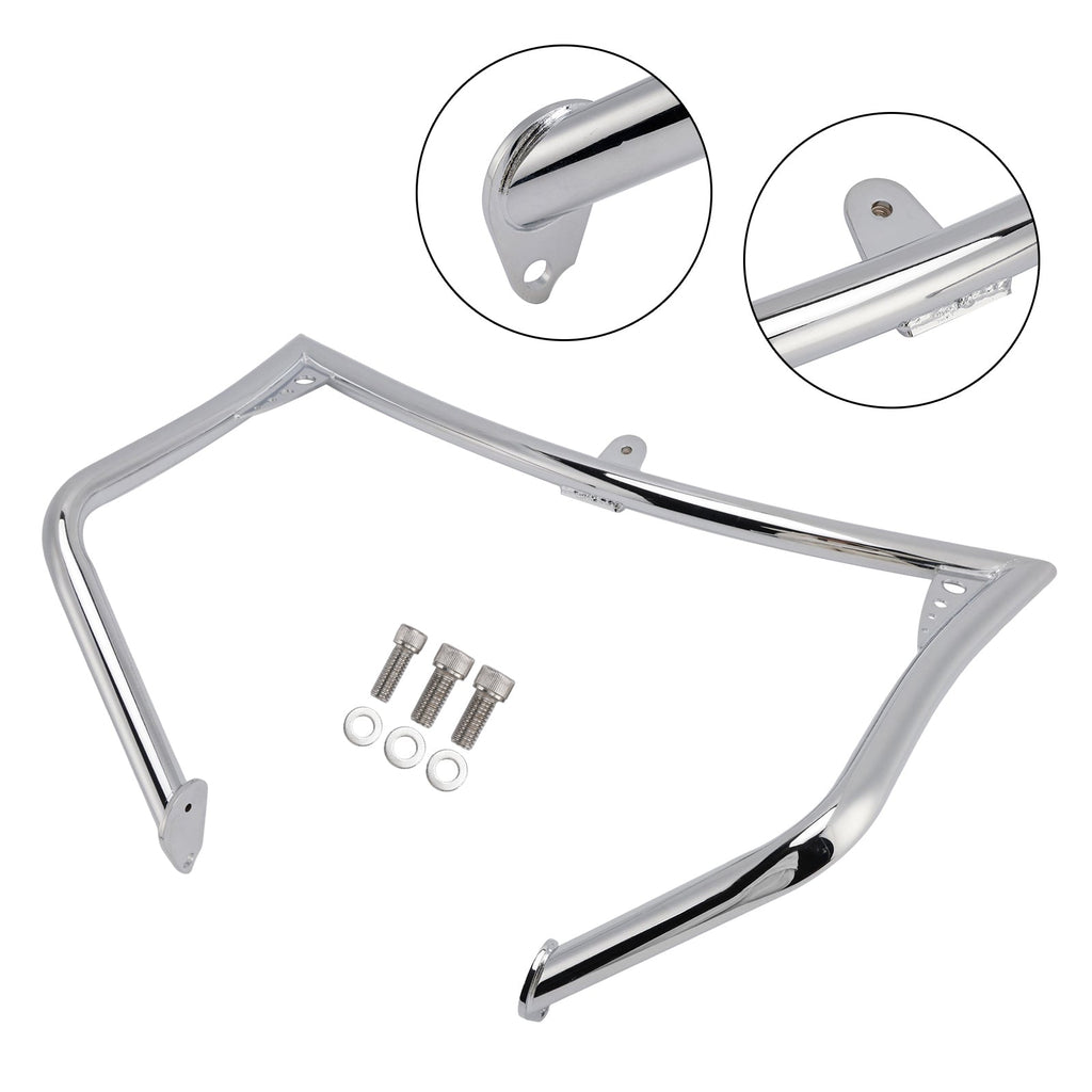 Chrome Engine Guard Bumper Protector Frame for 2001 CVO Road Glide Touring FLTRSEI2 Anti-Crash