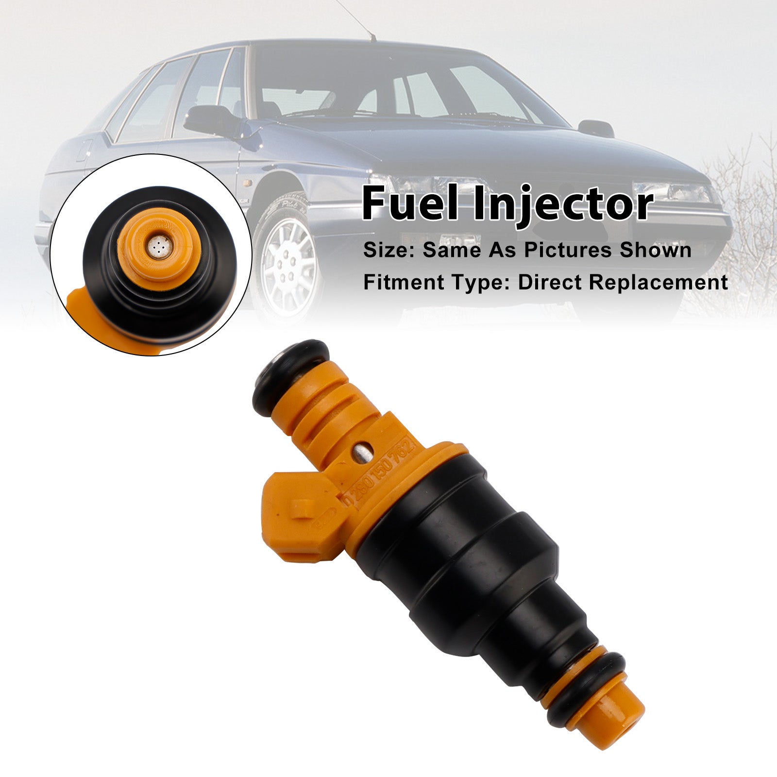 Single Fuel Injector Part 0280150762 Peugeot 205 405 Volvo Opel Vectra CitroÃ«n BX
