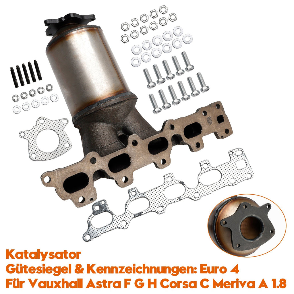 09/2003-up Opel ASTRA G Caravan (T98) 1.8 16V (F35) Manifold Catalytic Converter 850062 BM91021H